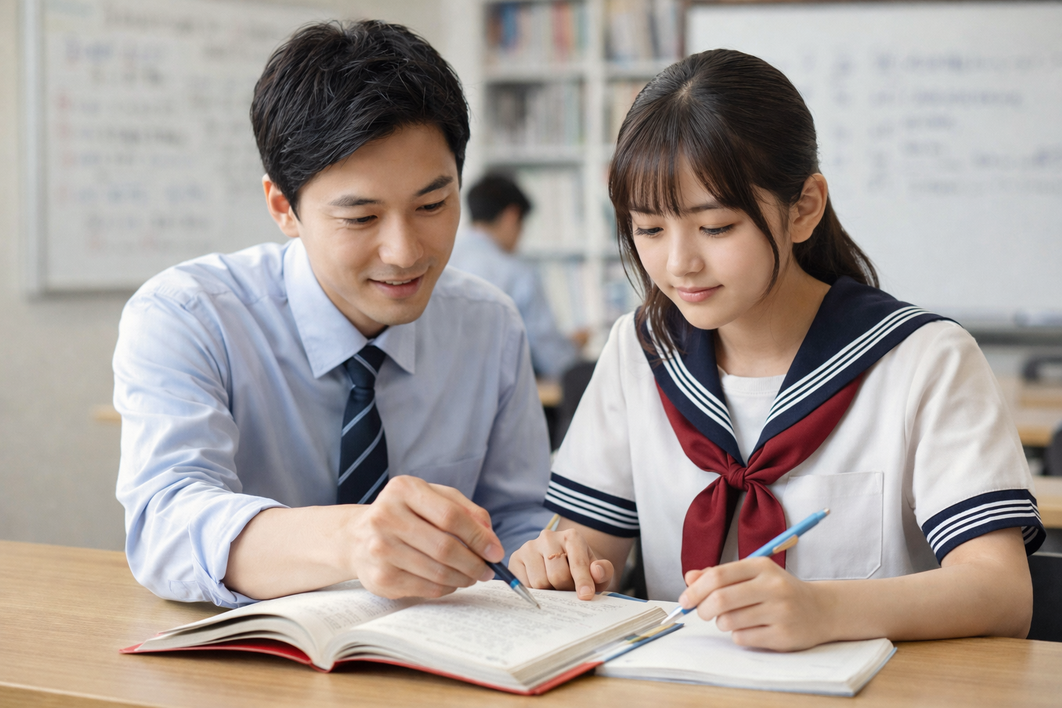 少人数指導イラスト