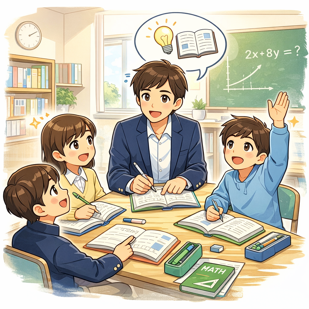 対話型指導イラスト